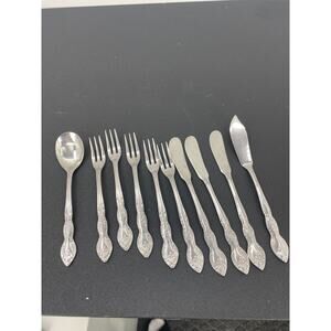 Vintage Imperial International Japan Stainless Steel Flatware - Pattern IMI4 - D